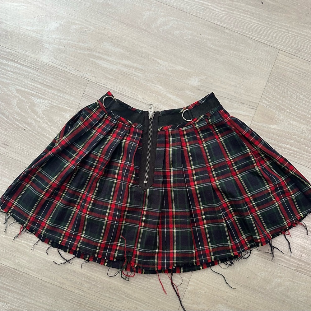 Current Mood Plaid Mini Skirt - Picture 5 of 7